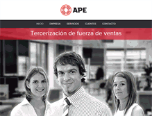 Tablet Screenshot of ape-mx.com